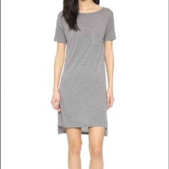 T by Alexander Wang Grey Tshirt Dress sz XS - Picture 1 of 14